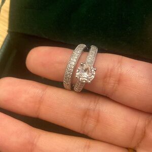 🎁 SOLD 🎁Sterling Silver Engagement Ring